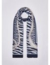 Stola animalier con stampa cinturini Liu Jo – Blu
