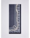 Stola animalier con stampa cinturini Liu Jo – Blu