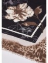 Stola con fiori e motivo animalier Liu Jo – Cammello Stola con fiori e motivo animalier Liu Jo – Cammello