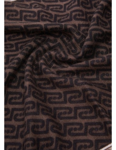 Stola monogram con fibbie decorative Liu Jo – Quarzo rosa - foto 5