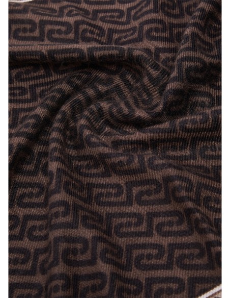 Stola monogram con fibbie decorative Liu Jo – Quarzo rosa - foto 5