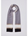 Stola monogram con fibbie decorative Liu Jo – Nero