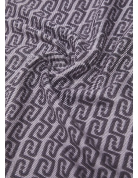 Stola monogram con fibbie decorative Liu Jo – Nero - foto 5
