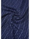 Stola monogram con fibbie decorative Liu Jo – Azzurro
