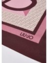 Foulard color block con logo Liu Jo – Melanzana Foulard color block con logo Liu Jo – Melanzana