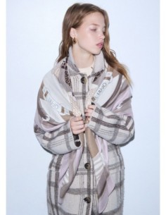 Foulard animalier metal mix Liu Jo – Beige - foto 1