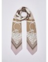 Foulard animalier metal mix Liu Jo – Beige Foulard animalier metal mix Liu Jo – Beige