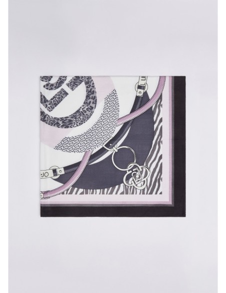Foulard animalier metal mix Liu Jo – Nero - foto 2
