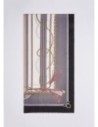 Stola con stampa metalware Liu Jo – Nero