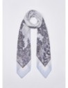 Foulard leopardato con pizzo Liu Jo – Azzurro