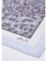 Foulard leopardato con pizzo Liu Jo – Azzurro