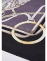 Foulard grande con stampa metalware Liu Jo – Nero