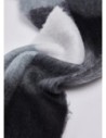 Sciarpa check garzata con logo ricamato Liu Jo – Bianco e nero Sciarpa check garzata con logo ricamato Liu Jo – Bianco e nero