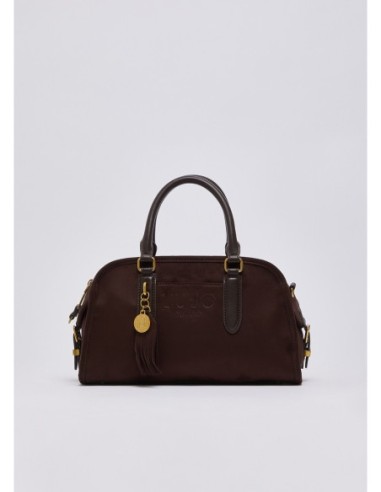 Bauletto piccolo con logo Liu Jo – Marrone scuro - foto 1