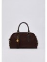 Bauletto piccolo con logo Liu Jo – Marrone scuro Bauletto piccolo con logo Liu Jo – Marrone scuro