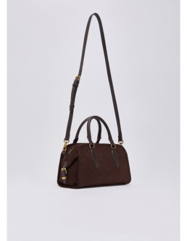 Bauletto piccolo con logo Liu Jo – Marrone scuro - foto 3