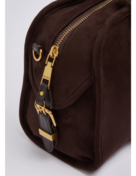 Bauletto piccolo con logo Liu Jo – Marrone scuro - foto 5
