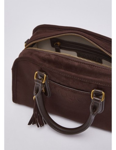 Bauletto piccolo con logo Liu Jo – Marrone scuro - foto 6