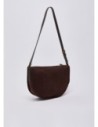 Borsa a spalla a mezzaluna con patta Liu Jo – Marrone scuro Borsa a spalla a mezzaluna con patta Liu Jo – Marrone scuro