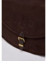 Borsa a spalla a mezzaluna con patta Liu Jo – Marrone scuro Borsa a spalla a mezzaluna con patta Liu Jo – Marrone scuro