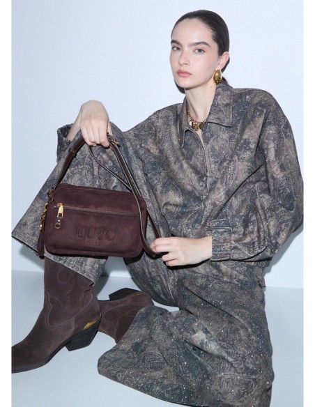 Camera bag media con nappina Liu Jo – Marrone scuro - foto 1