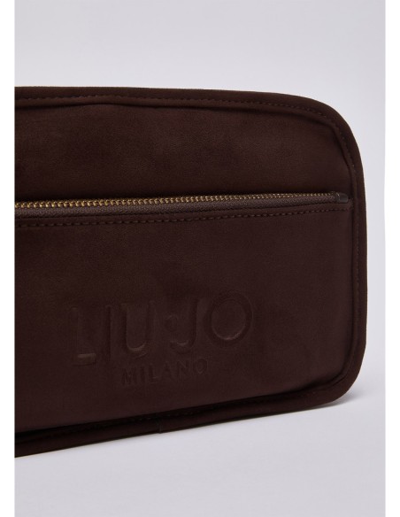 Camera bag media con nappina Liu Jo – Marrone scuro - foto 5