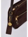 Camera bag media con nappina Liu Jo – Marrone scuro Camera bag media con nappina Liu Jo – Marrone scuro