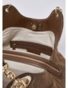 Borsa satchel media jacquard monogram Liu Jo – Beige Borsa satchel media jacquard monogram Liu Jo – Beige