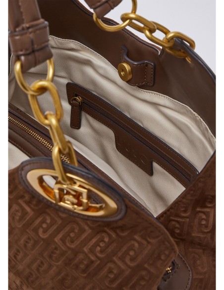 Borsa satchel media Liu Jo – Tabacco - foto 4