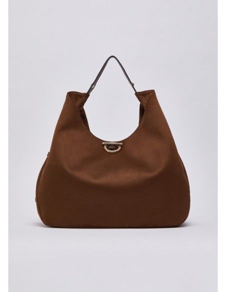 Borsa hobo grande con borchie Liu Jo – Tabacco - foto 2