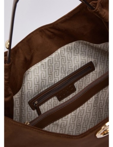 Borsa hobo grande con borchie Liu Jo – Tabacco - foto 7