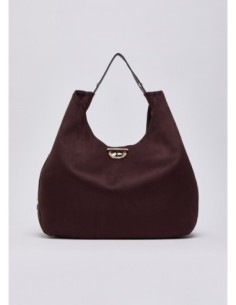 Borsa hobo grande con borchie Liu Jo – Melanzana - foto 1 2
