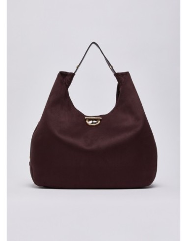 Borsa hobo grande con borchie Liu Jo – Melanzana - foto 2