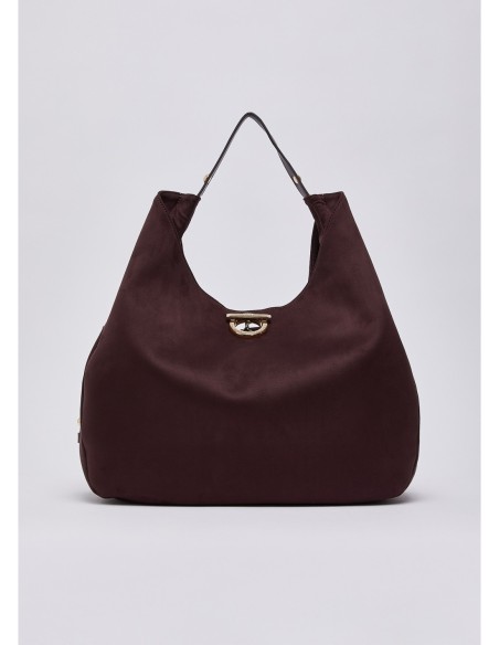 Borsa hobo grande con borchie Liu Jo – Melanzana - foto 2