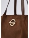 Borsa tote grande con logo Liu Jo – Tabacco Borsa tote grande con logo Liu Jo – Tabacco