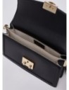 Borsa a tracolla piccola con inserto animalier Liu Jo – Nero animalier