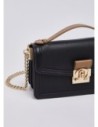 Borsa a tracolla piccola effetto saffiano Liu Jo – Nero Borsa a tracolla piccola effetto saffiano Liu Jo – Nero