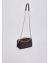 Borsa a tracolla piccola effetto saffiano Liu Jo – Melanzana Borsa a tracolla piccola effetto saffiano Liu Jo – Melanzana