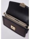 Borsa a tracolla piccola effetto saffiano Liu Jo – Melanzana Borsa a tracolla piccola effetto saffiano Liu Jo – Melanzana