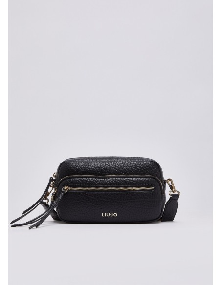 Camera bag media con tasca frontale Liu Jo – Nero - foto 1