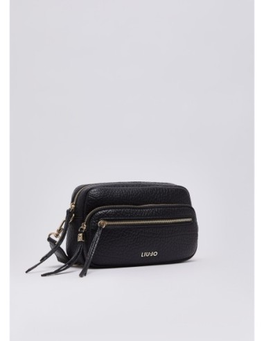 Camera bag media con tasca frontale Liu Jo – Nero - foto 2