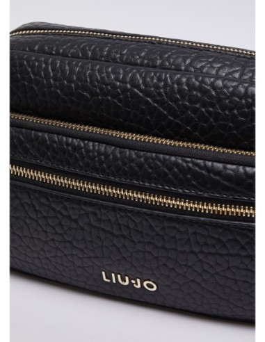 Camera bag media con tasca frontale Liu Jo – Nero - foto 4