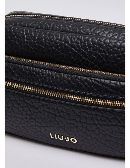 Camera bag media con tasca frontale Liu Jo – Nero - foto 4