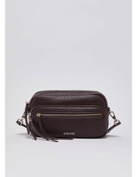 Camera bag media con tasca frontale Liu Jo – Melanzana - foto 2
