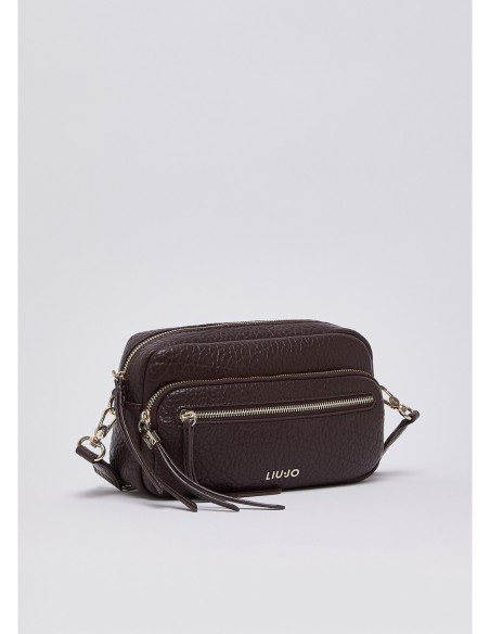 Camera bag media con tasca frontale Liu Jo – Melanzana - foto 3