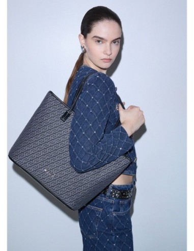 Borsa tote media monogram Liu Jo – Nero - foto 1