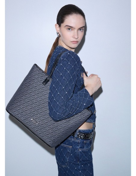 Borsa tote media monogram Liu Jo – Nero - foto 1