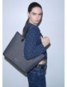 Borsa tote media monogram Liu Jo – Nero Borsa tote media monogram Liu Jo – Nero