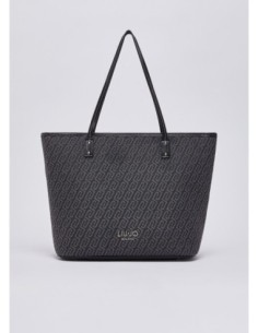 Borsa tote media monogram Liu Jo – Nero - foto 1 2
