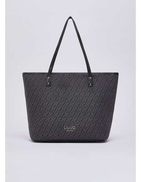 Borsa tote media monogram Liu Jo – Nero - foto 2
